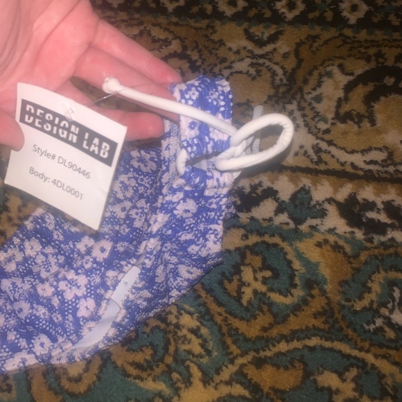 Floral string bikini set (both top and bottom) - Picture 5 of 10